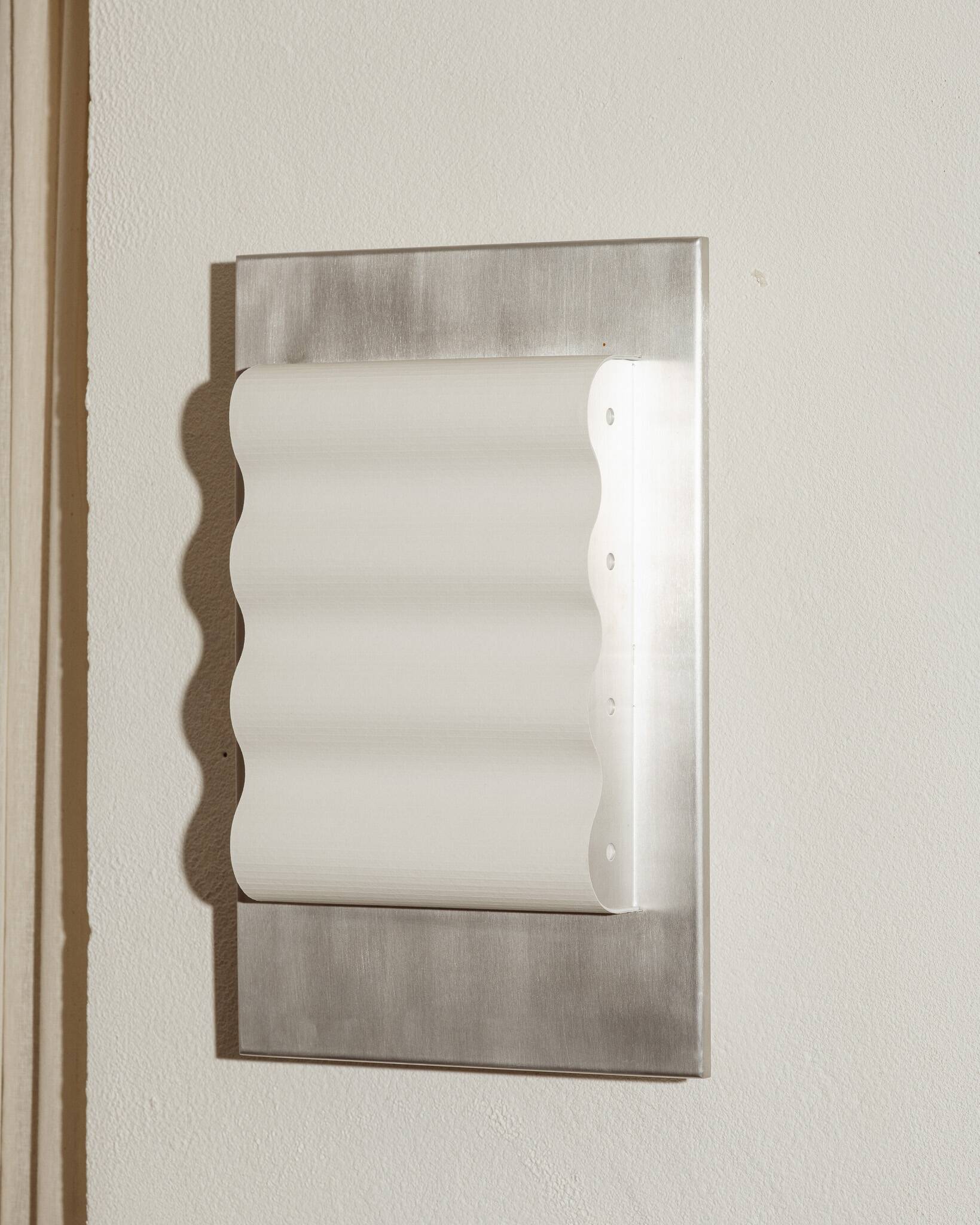 Applique frame en aluminium brut m