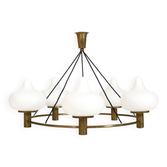 Chandelier by Mogens Hammer & Henning Moldenhawer 1950s