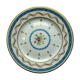 Assiette en porcelaine de Limoges pour Haviland bleue et or