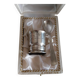 Birth gift set silver-plated egg cup