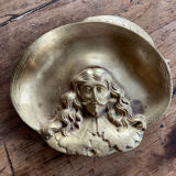 Ashtray brass musketeer dartagnan vintage
