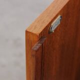 Commode vintage en teck, design danois du milieu du siècle, années 60-70