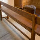 Oak bench