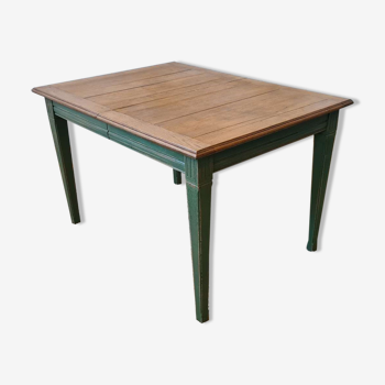 patinated vintage table