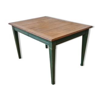 patinated vintage table