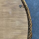 Design mirror in braided rope, 1960