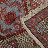 Antique handmade persian wool sarab rug- 166x102cm