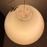 Artemide Capsule Pendant Light by Ross Lovegrove, White Glass, 2010