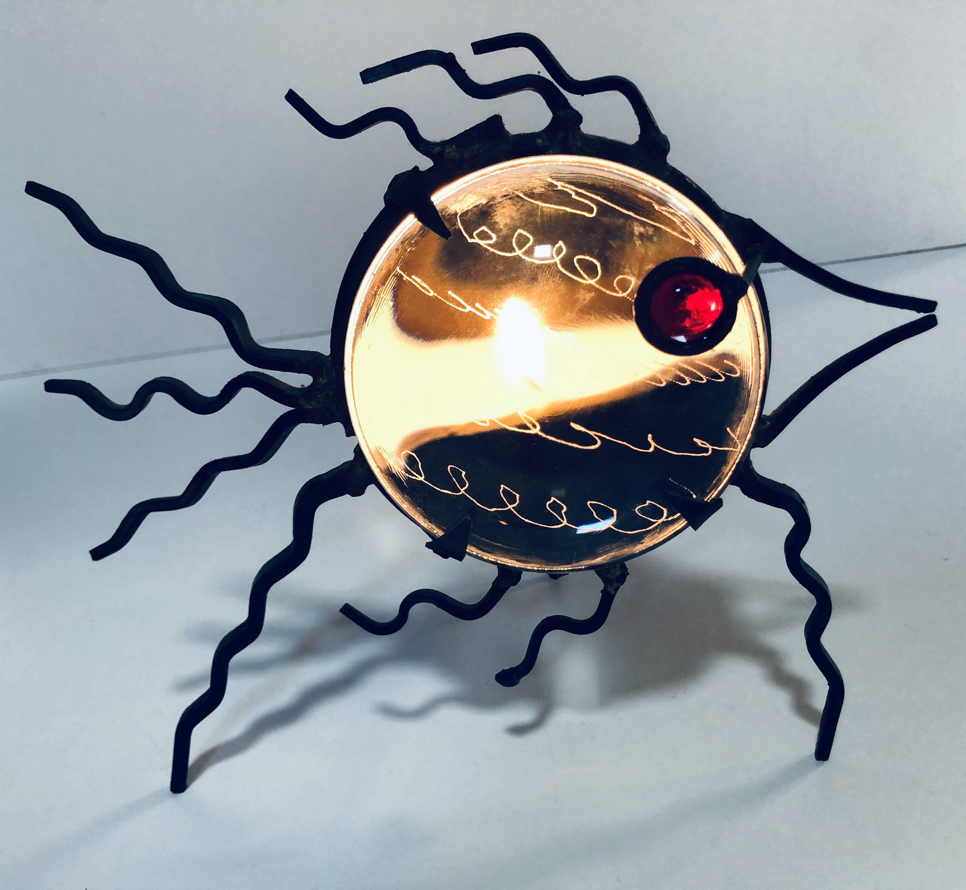 Candle Holder Sculpture • “Fish Eye” • Mark Brazier-Jones • Avant-Scène • 1990