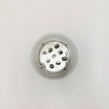 Large Bubble Glass Mushroom Flush Lamp