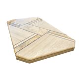 Travertine coffee table from the 70s/80s.