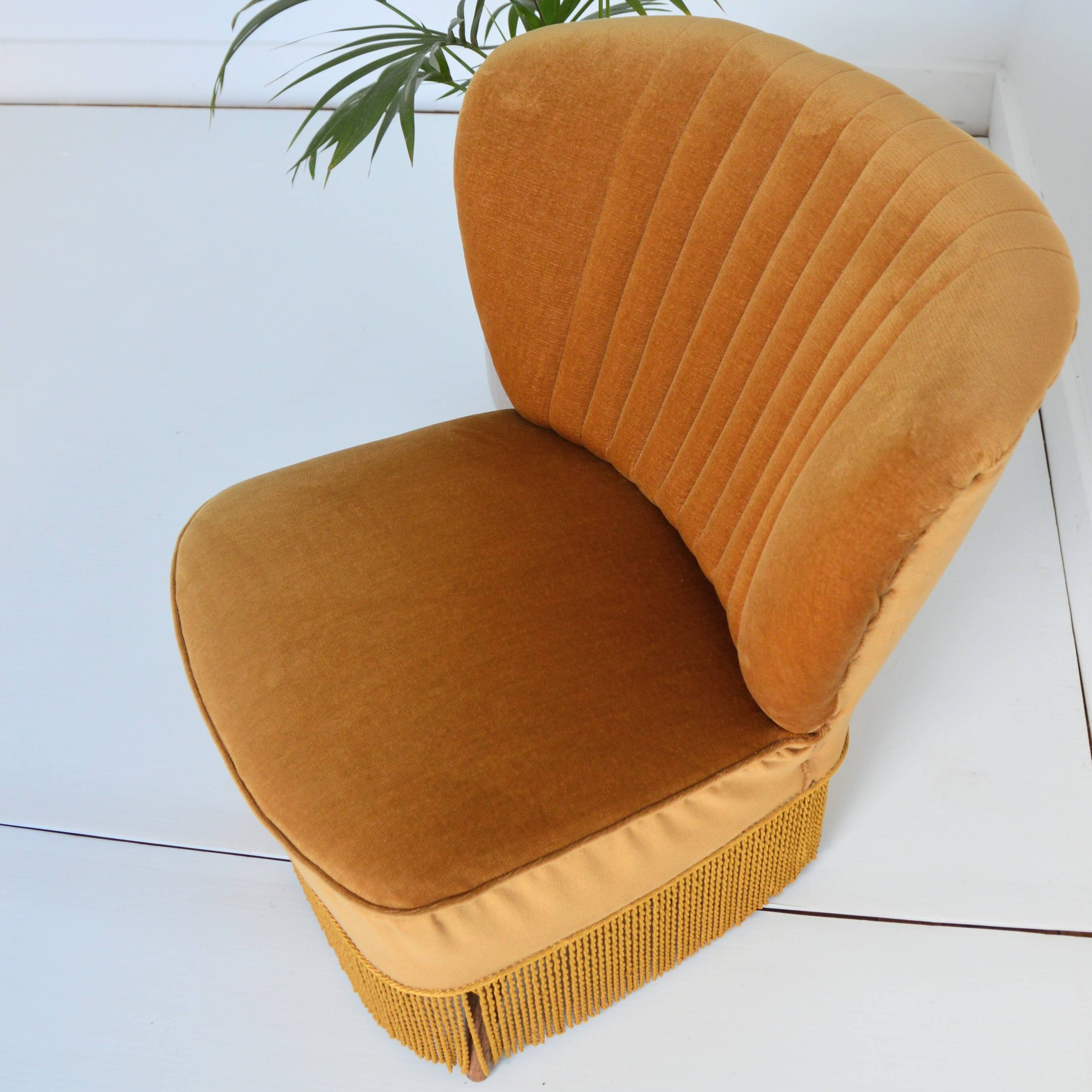 Vintage 1960s cocktail armchair