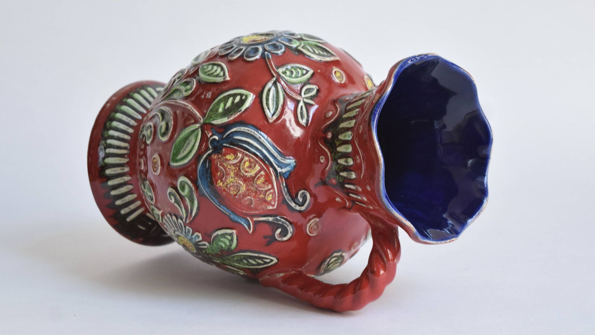 Antique Bay Keramik West Germany ceramic vase.