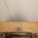 Wooden suitcase for old deco