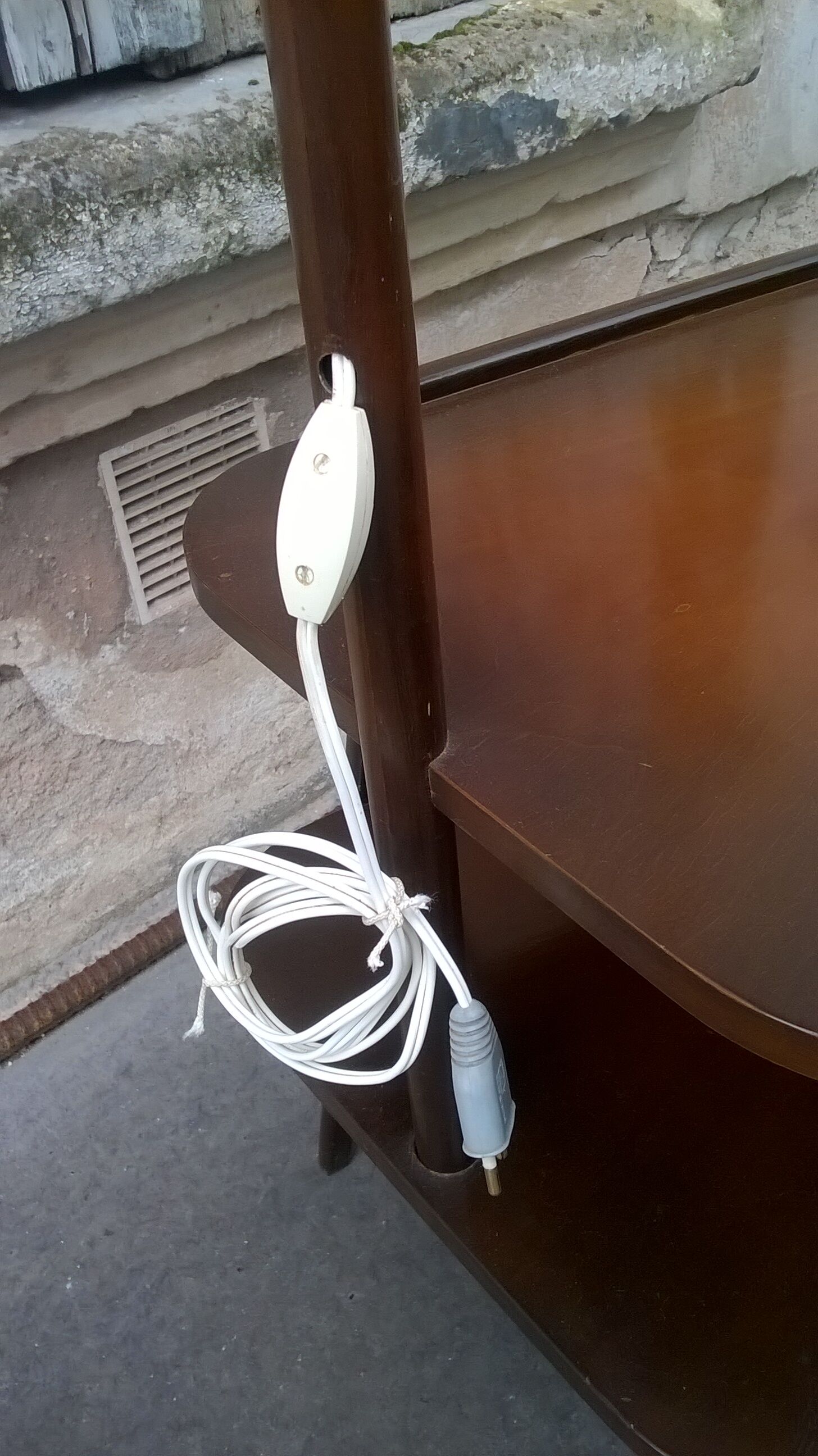 Side table floor lamp 1960