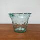 Vintage Scandinavian frosted glass bowl, 1970s