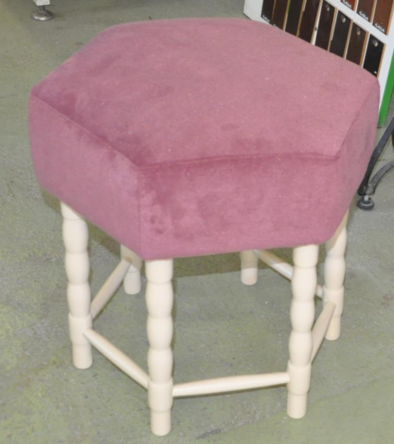 Midcentury Stool or Ottoman, 1960s