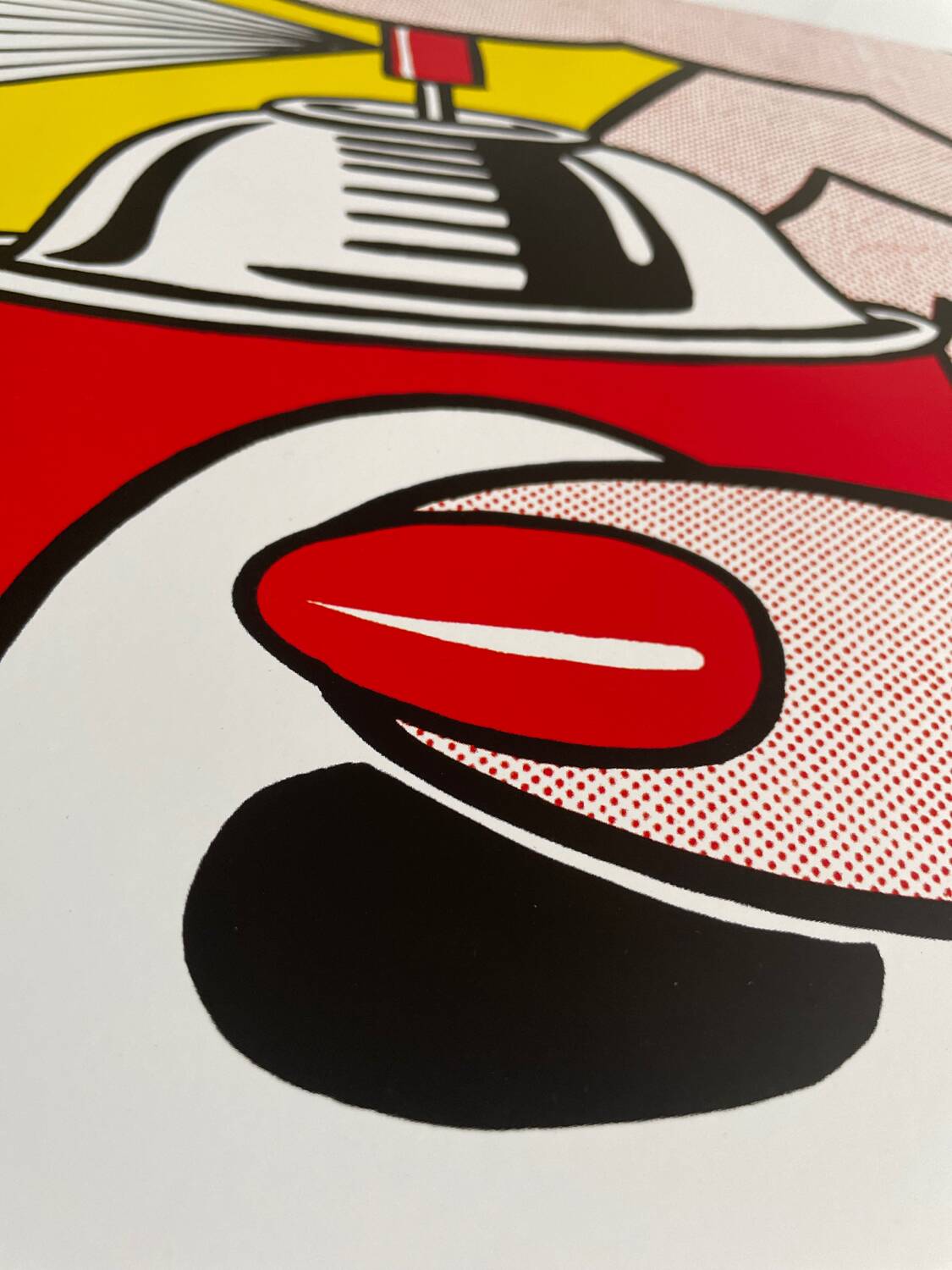 Roy Lichtenstein (1923-1997), Spray, 1962 copyright succession de Roy Lichtenstein NY fabriqué en France 2008
