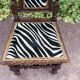Antique carved wooden chair
