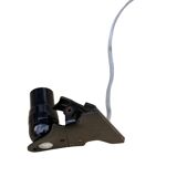 Petite lampe de nuit à pince, Buchleseleuchte Allemagne années 1950.