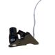 Small clip-on night lamp, Buchleseleuchte Germany 1950s.