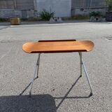 Alminette folding table with teak top, Norway, 1960s