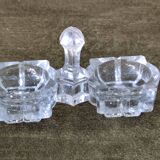 Ancien saleron en verre