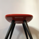 Vintage red stool
