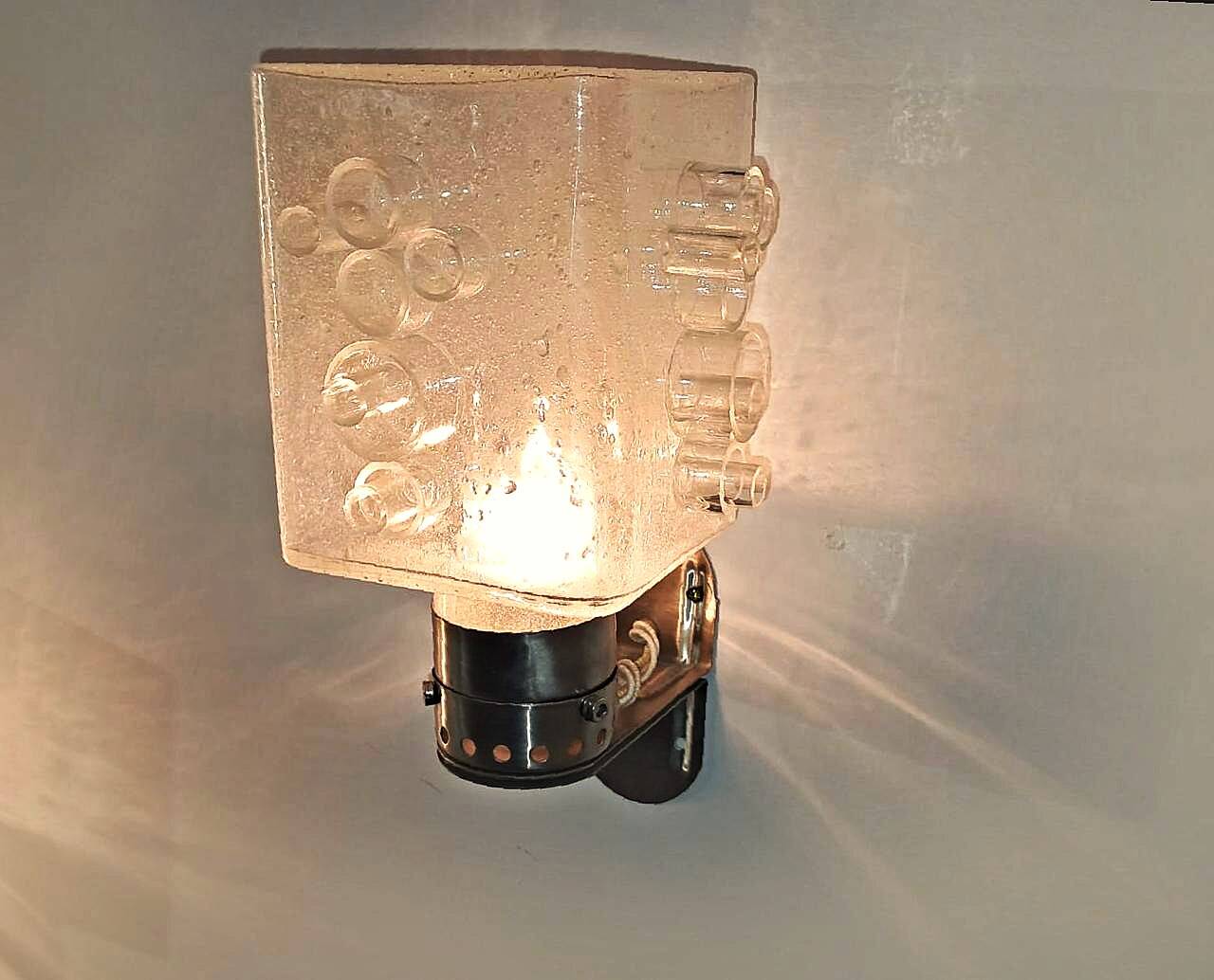 Rare Set of 5 Sconces by Albano Poli for Poliarte 1960s
