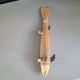 Vintage handmade wooden articulated fish - Ref 854