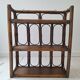 Vintage rattan shelf