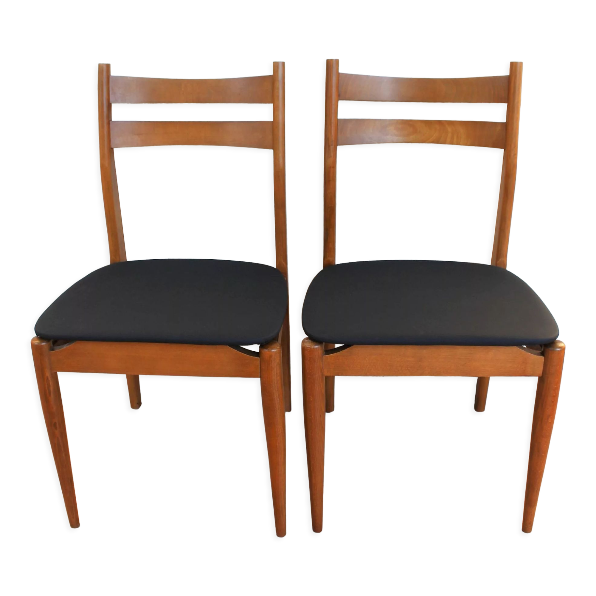 Paire de chaises scandinaves vintage