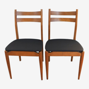 Pair of vintage Scandinavian chairs