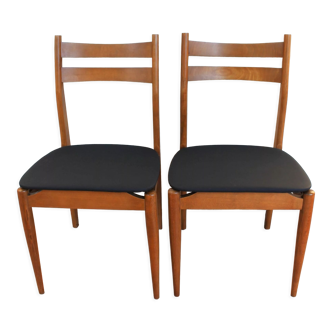 Pair of vintage Scandinavian chairs