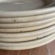 8 very old dinner plates Digoin & Sarreguemines