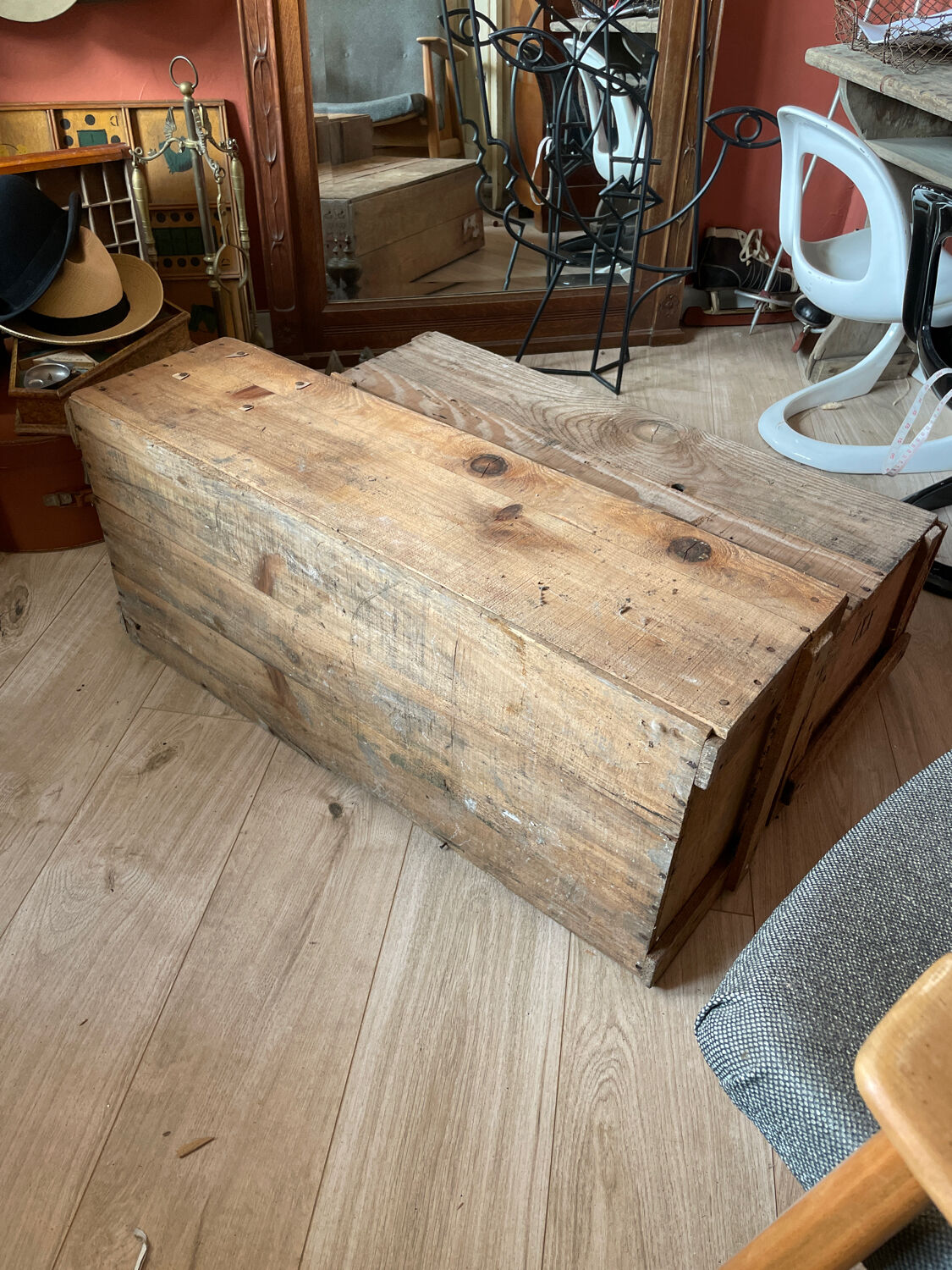 Pair of old ELJ cases