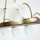 Mid-Century Venini Reticello Glass Chandelier, 8 Arms, Murano, Italy 1940s