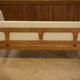Oak canapé with ecru loops by Guillerme and Chambron for Votre Maison 1960s