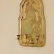 Pair of Swedish Mid Century Brass Wall Sconces