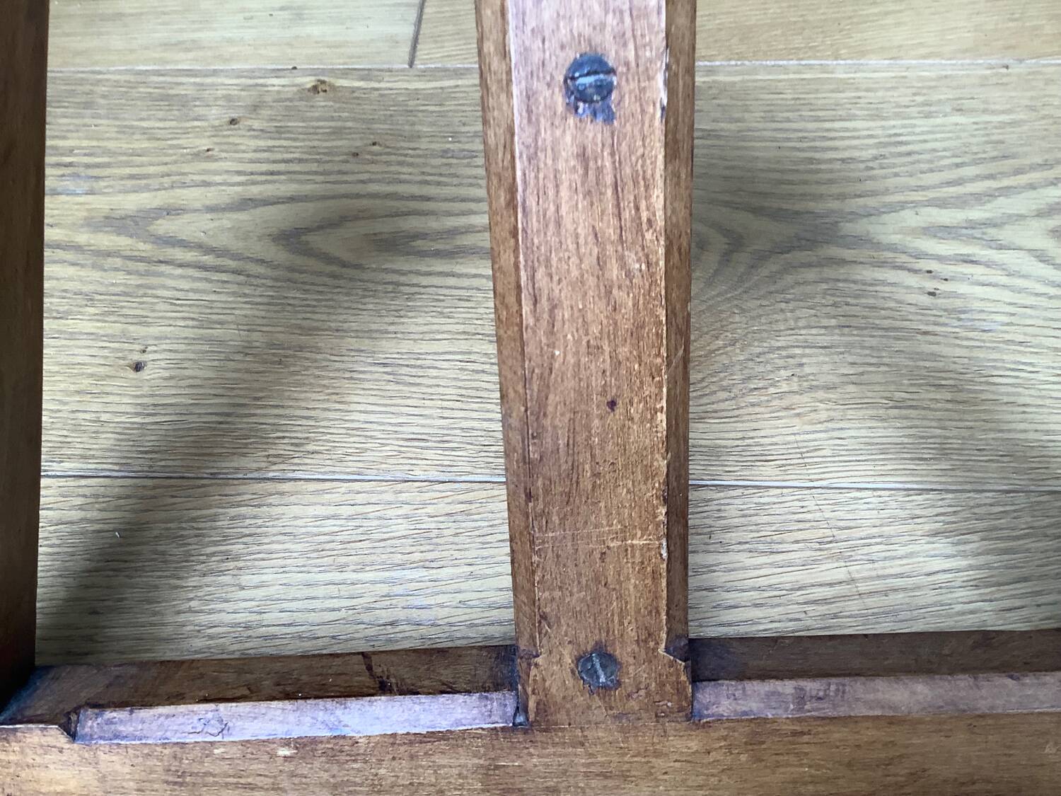 Old reading desk table lectern