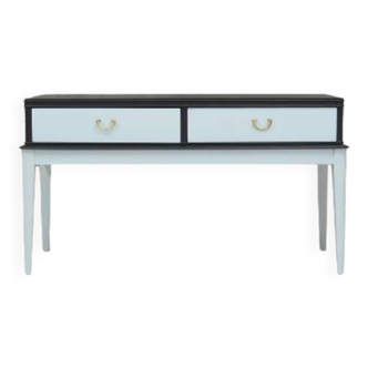 Walnut chest of drawers, French design, 1970s, production: France