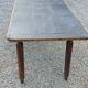 Farmhouse table, late 19th/early 20th century, 6 drawers, slate top 2
