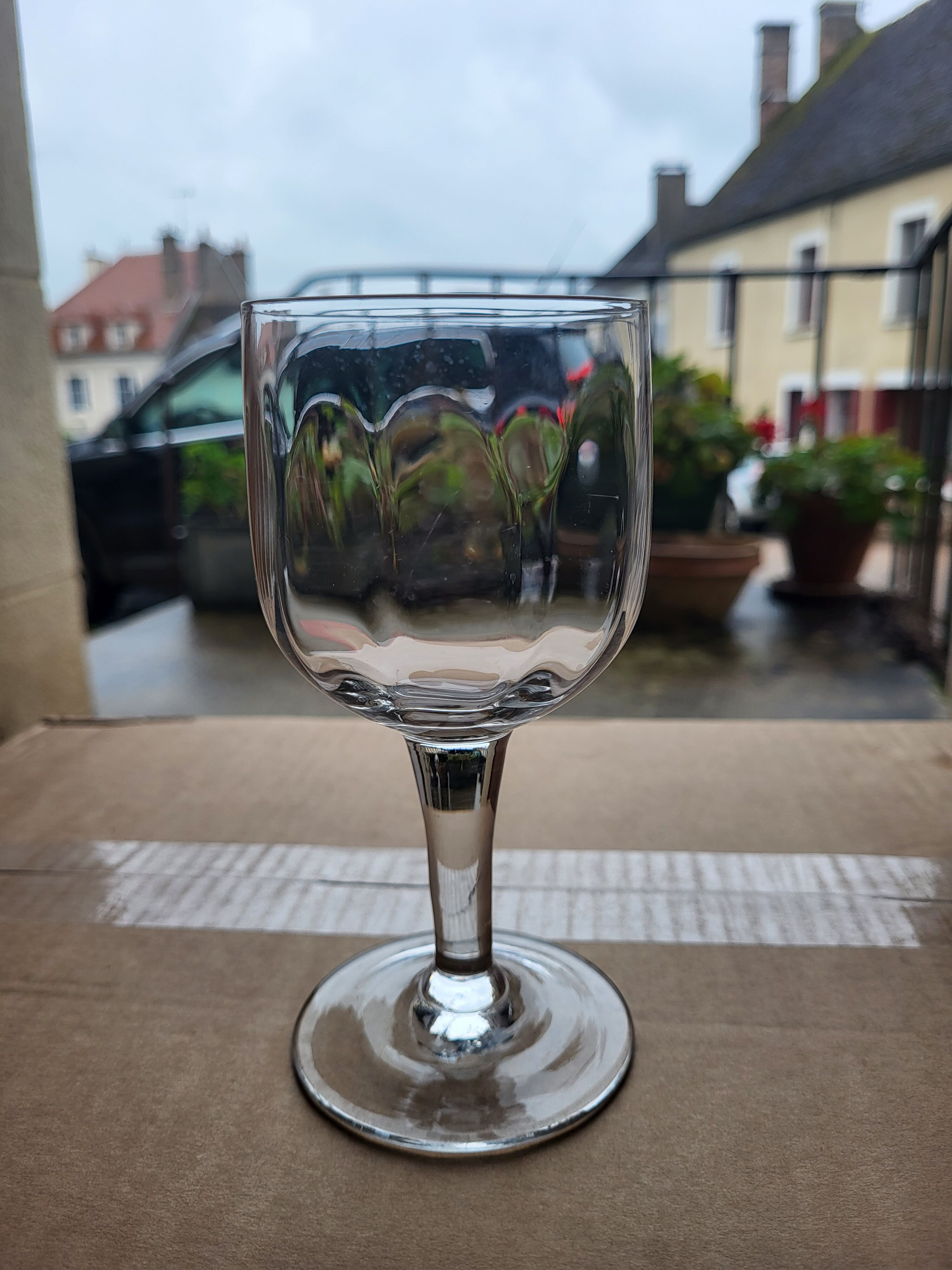Set de 6 verres à vin / eau xixeme début xxème