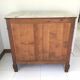 Marble and pitchpin chest of drawers