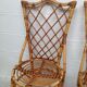 Pair of rattan chairs by Louis Sognot