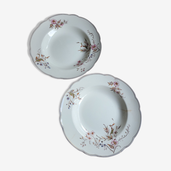 Lot de 2 assiettes creuses Rorstand modèle Juno