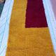 Handmade traditional pure wool carpet for the hallway, size 75x300 cm.