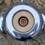 UFO pendant light, vintage, 3 globes, space age, 70s