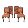 Set of 4 Japanese chairs by Gabriel Viardot, circa 1880