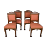 Set of 4 Japanese chairs by Gabriel Viardot, circa 1880